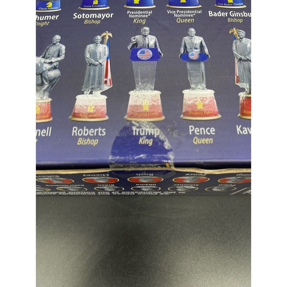 2020 Battle for the White House Chess Set by Bulbhead - Picture 12 of 13